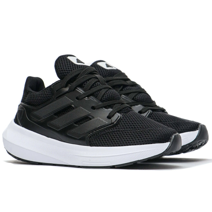 Zapatillas deportivas negras con suela blanca, diseño moderno y transpirable, ideales para correr y uso diario, con sistema de amortiguación que ofrece comodidad y soporte para pies sensibles, calzado atlético ligero y duradero para hombres y mujeres que buscan estilo y rendimiento en Colombia.